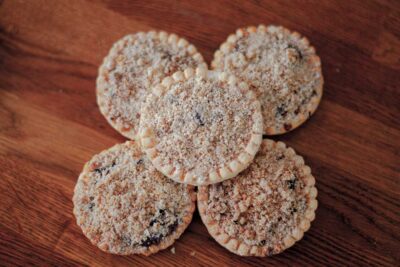 Gluten Free Crumble Topped Mince Pies