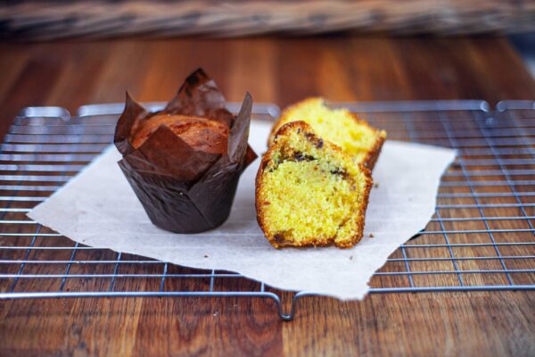 Gluten Free Lemon & Blueberry Muffin