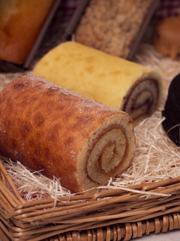 Gluten Free Swiss Roll - Caramel